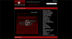 Desktop Screenshot of novacollar.com